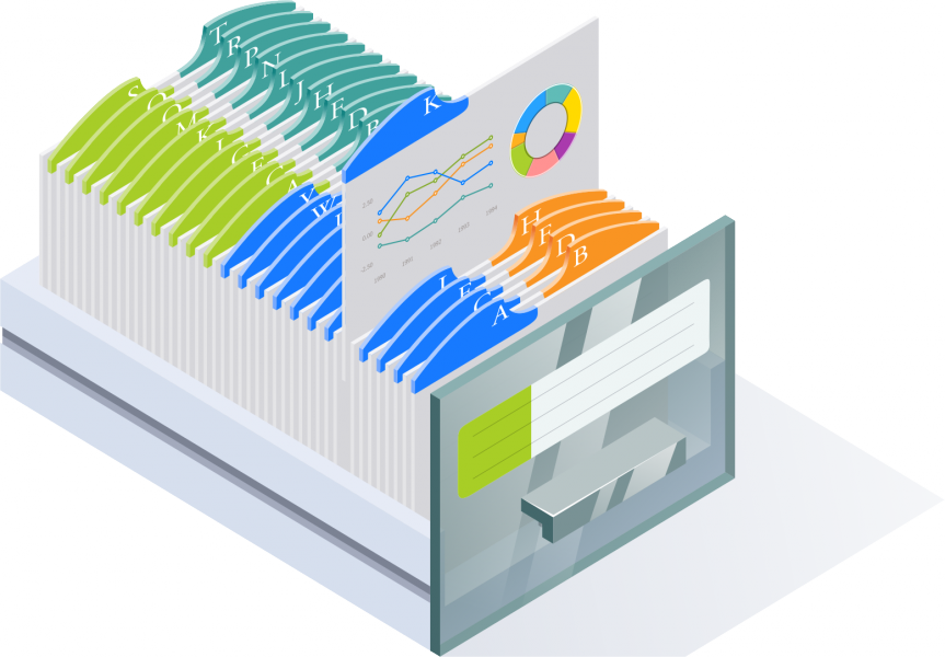 Comprehensive Management Of A Statistical Data Warehouse, - Manage Data Clipart (863x600), Png Download