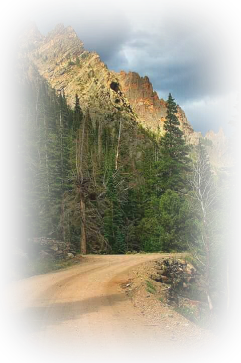 #mountain #rocks #hill #nature #foreground #background - Old Fall River Road Views Clipart (480x721), Png Download