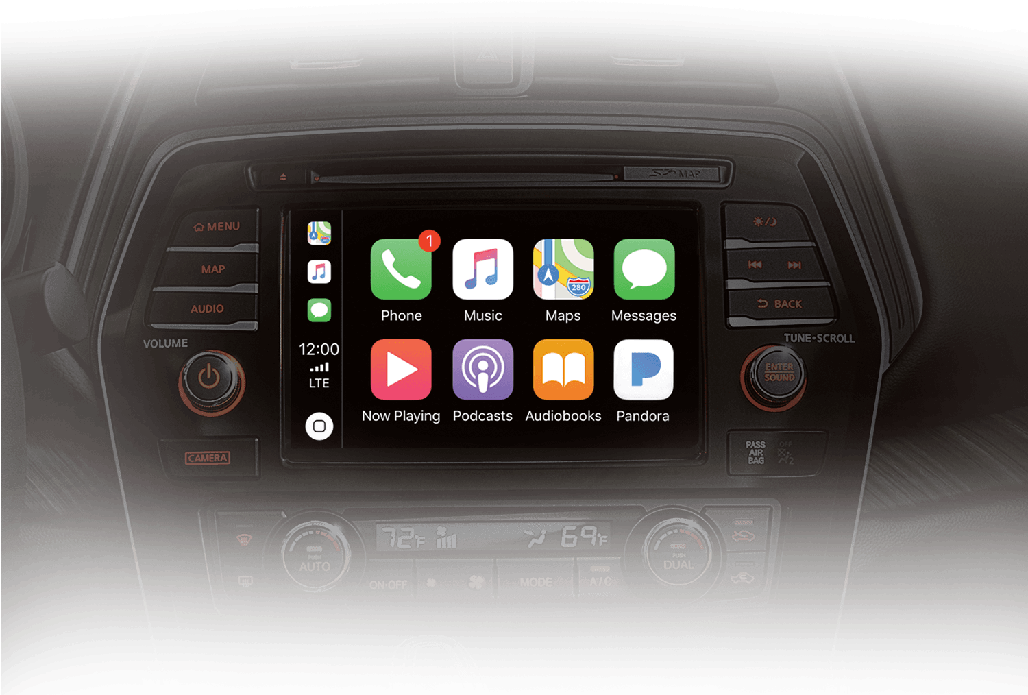 2019 Nissan Maxima Features Clipart (1500x1080), Png Download