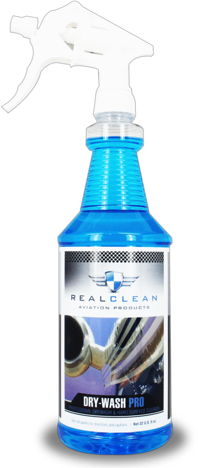 Real Clean Dry Wash Pro 32oz - Bottle Clipart (1024x1024), Png Download
