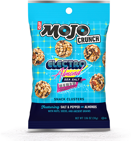 Electro Almond Sea Salt - Clif Bar & Company Clipart (625x510), Png Download