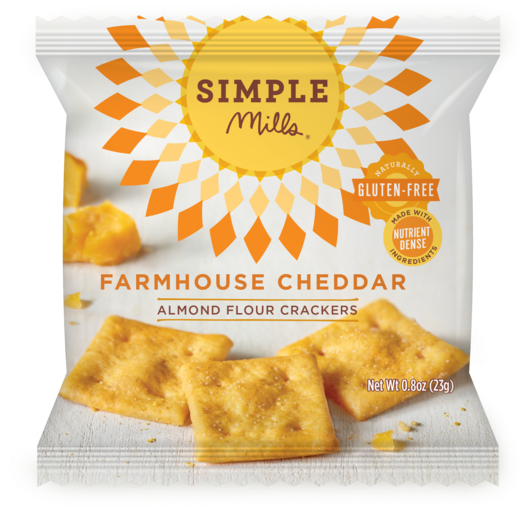 Simple Mills Almond Flour Crackers Clipart (600x538), Png Download