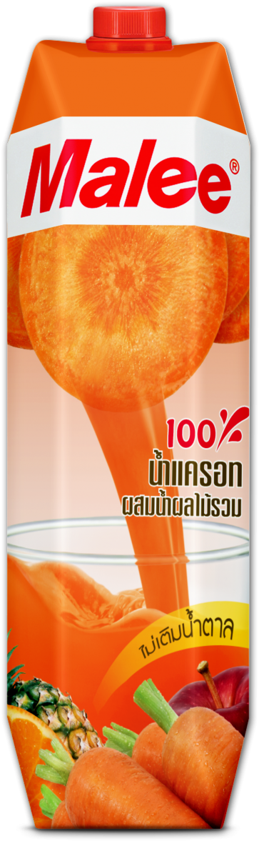 Malee Carrot Juice - Melee Mango Juice Clipart (1200x1200), Png Download