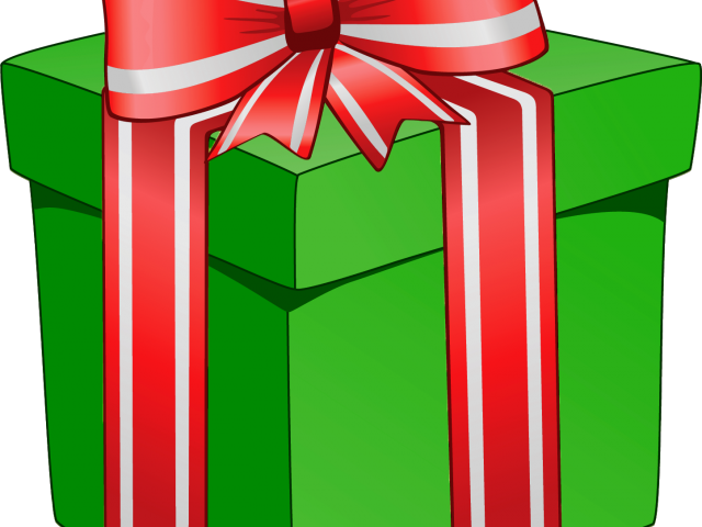 Gift Box Clipart - Christmas Gift Clipart Png Transparent Png (640x480), Png Download