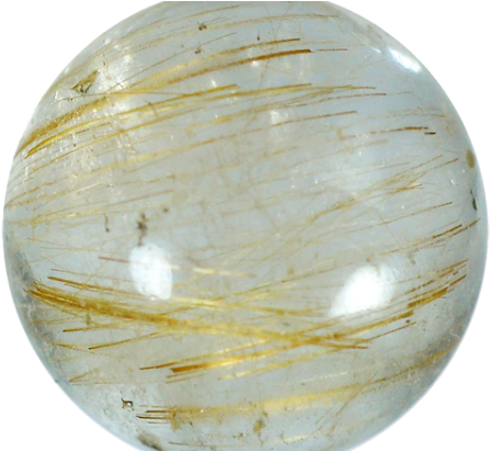 Golden Rutiliated Quartz - Amber Clipart (750x410), Png Download