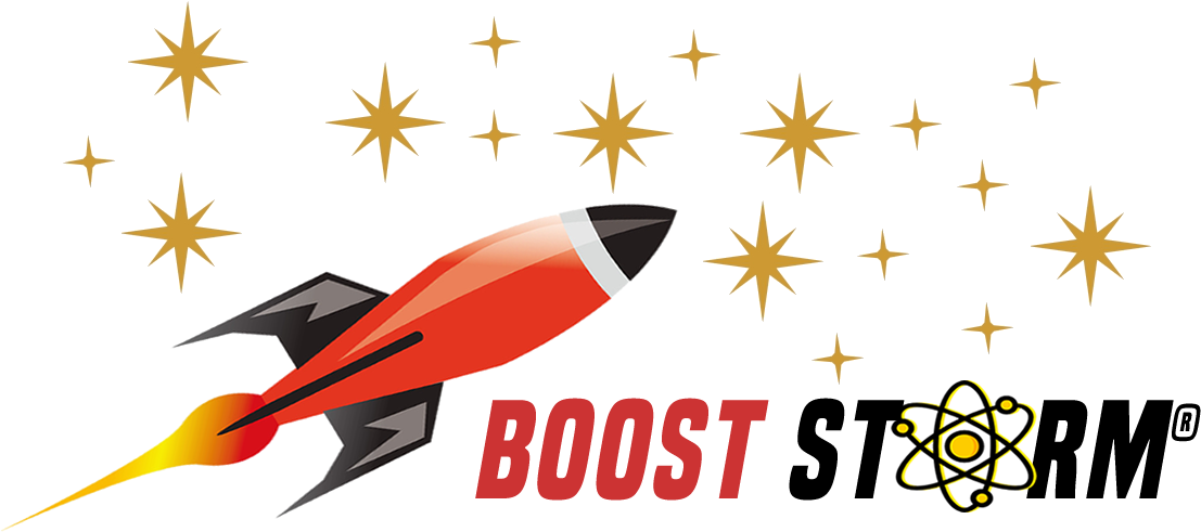 Boost Storm Logo Clipart (1150x552), Png Download