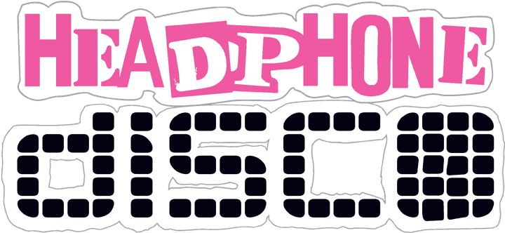Headphone Disco Logo - Headphone Disco Clipart (800x400), Png Download