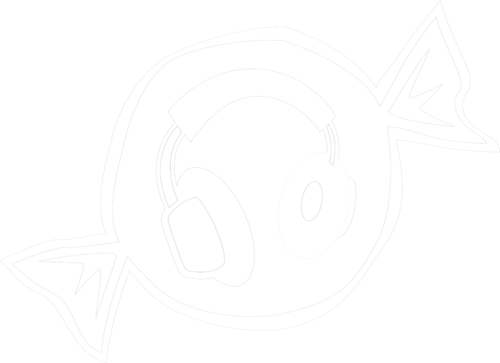 Headphone Treats - Emblem Clipart (1000x725), Png Download