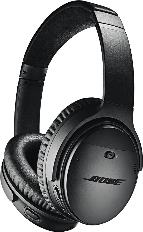 Headphones Earbuds, Over-ear, Sports & Wireless Headphones - Bose Qc35 Clipart (1200x1022), Png Download
