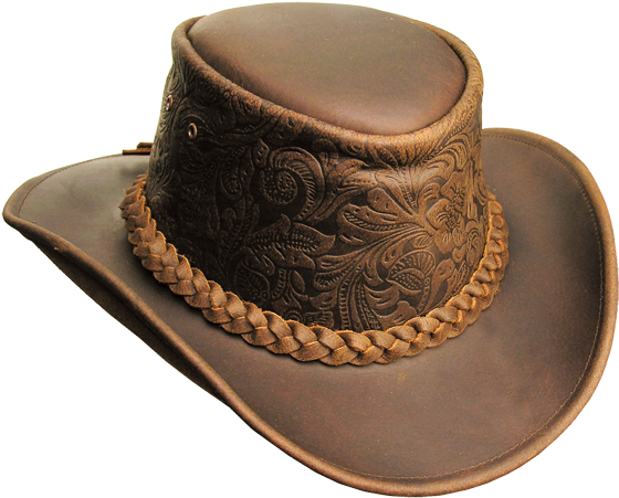 Vector Freeuse Library Australian On Dumielauxepices - Leather Western Hat Clipart (600x600), Png Download