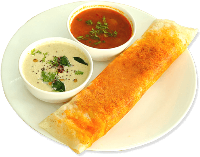 Dosa Png Images - South Indian Dish Png Clipart (700x700), Png Download