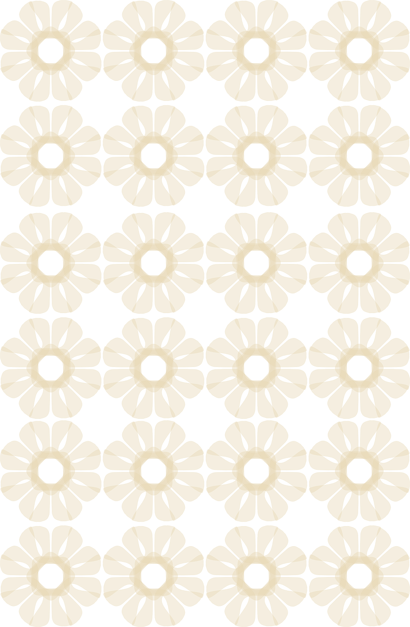 Pattern Flower Wallpaper - Wallpaper Clipart (838x1280), Png Download