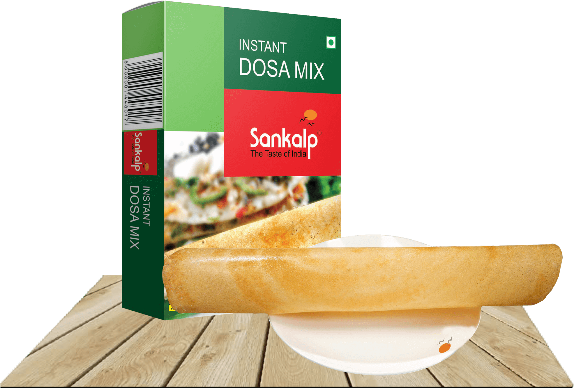 Instant Dosa Mix Clipart (2048x1451), Png Download