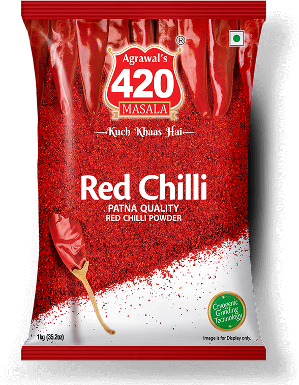 420 Red Chilli Powder 200g - Packaging And Labeling Clipart (800x800), Png Download