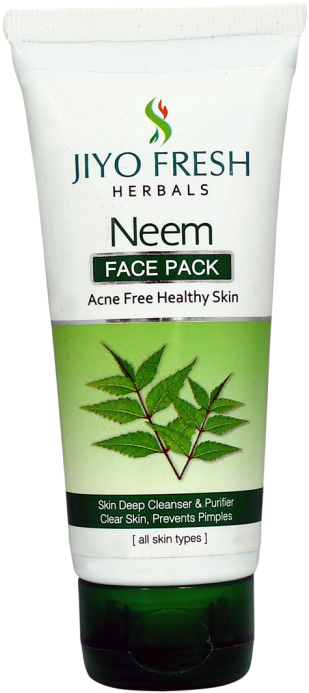 Jiyofresh Neem Face Pack - Sunscreen Clipart (750x750), Png Download