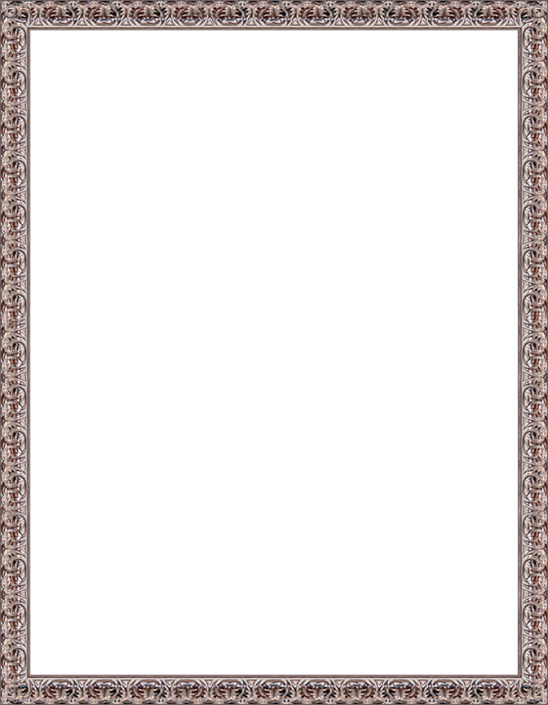 Silver Oak Leaf Frame - Symmetry Clipart (777x1000), Png Download