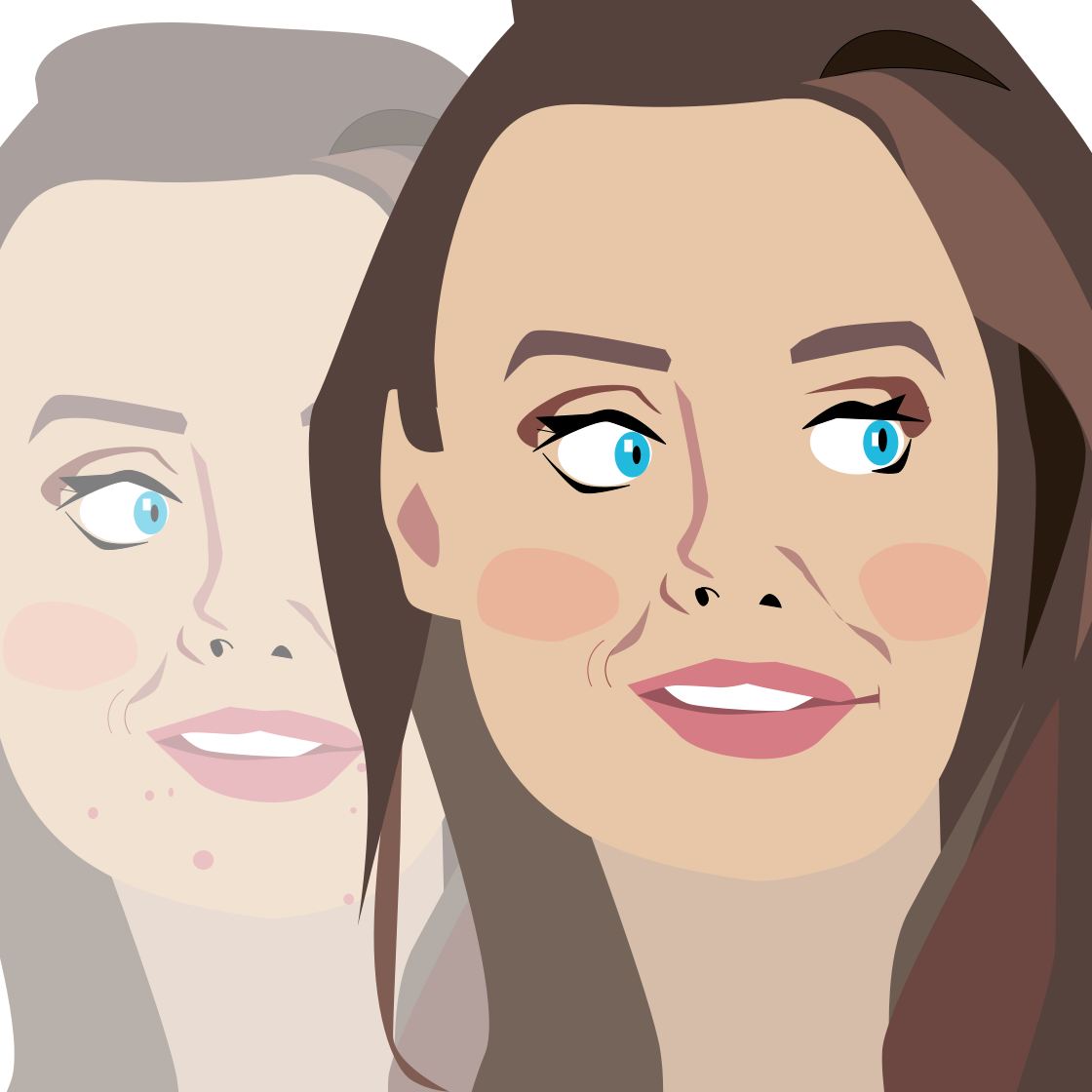 Acne Attitudes Need To Change - Cartoon Clipart (1120x1120), Png Download