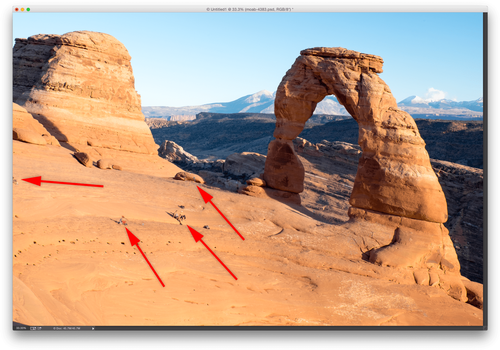 5 - Arches National Park, Delicate Arch Clipart (1760x1239), Png Download
