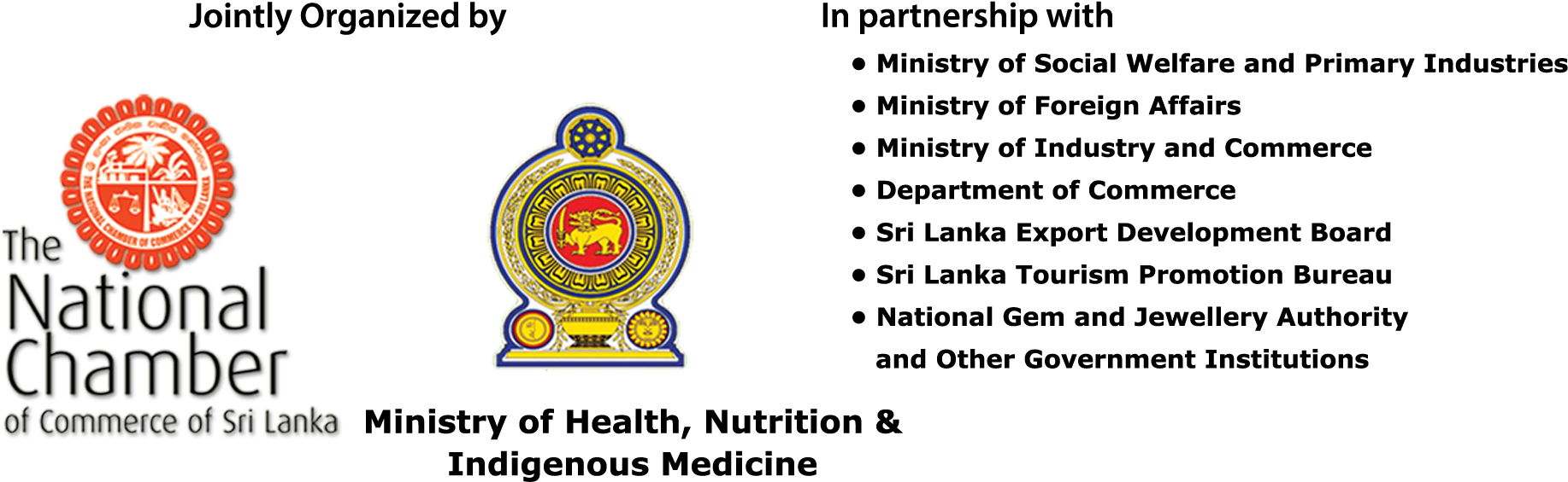 Ayurveda Expo 2018 Will Focus On Manufacturers On Ayurveda/herbal, - National Emblem Of Sri Lanka Clipart (1906x681), Png Download