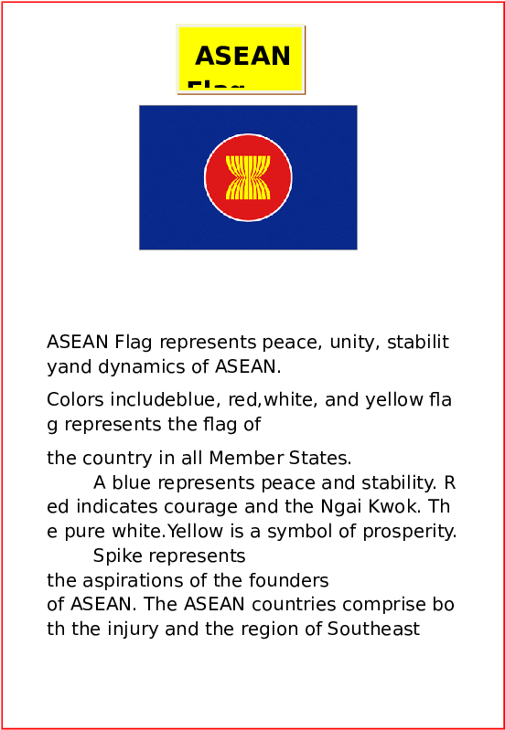 Docx - Asean Flag Clipart (595x842), Png Download