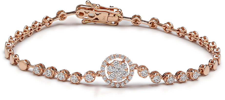 Diamond Bracelet Png Clipart (960x960), Png Download