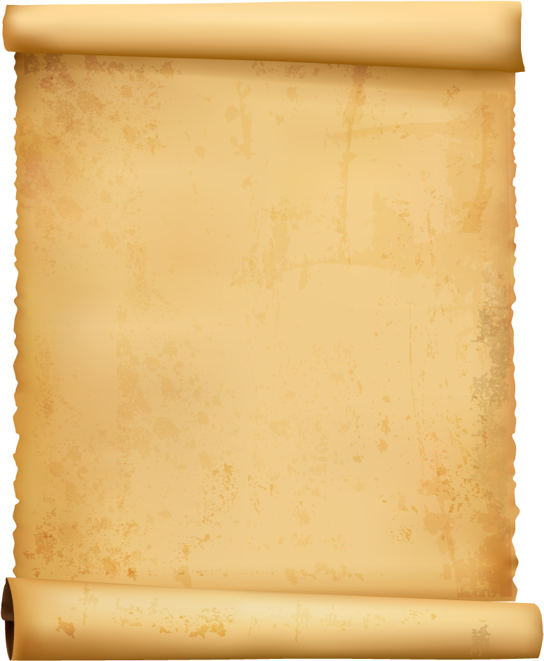 Paper Computer File - Png Old Parchment Scroll Clipart (1000x1000), Png Download