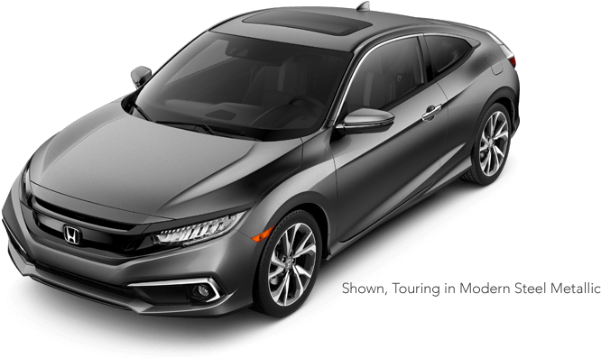 2019 Honda Civic Coupe Research - Honda Civic Touring 2019 Clipart (800x405), Png Download