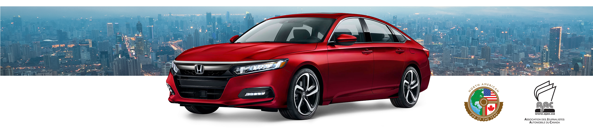 North American Car Of The Year Clipart (2514x563), Png Download