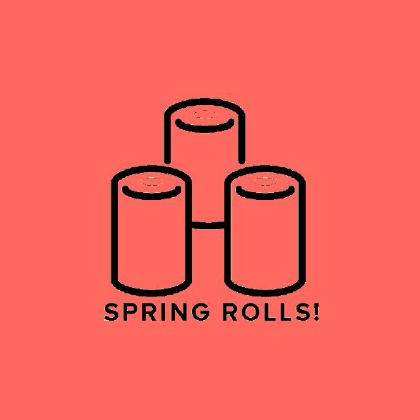 Spring Roll Png - Paper Rolls Icon Clipart (588x588), Png Download