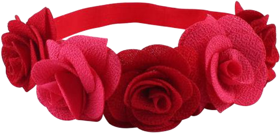 Girls Floral Headband - Красивая Ободок Clipart (600x600), Png Download