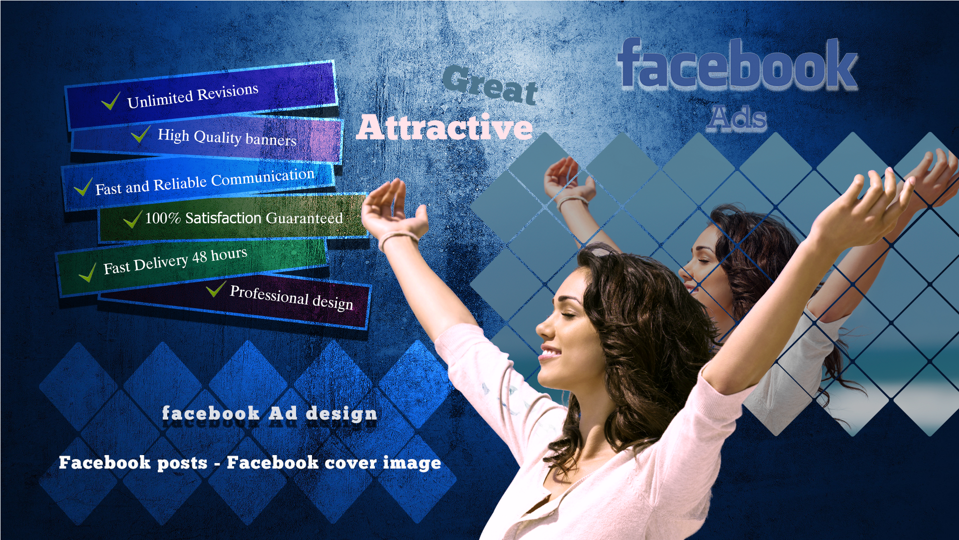 Safa Al Deiry's Portfolio - Happy Woman Clipart (2944x2104), Png Download