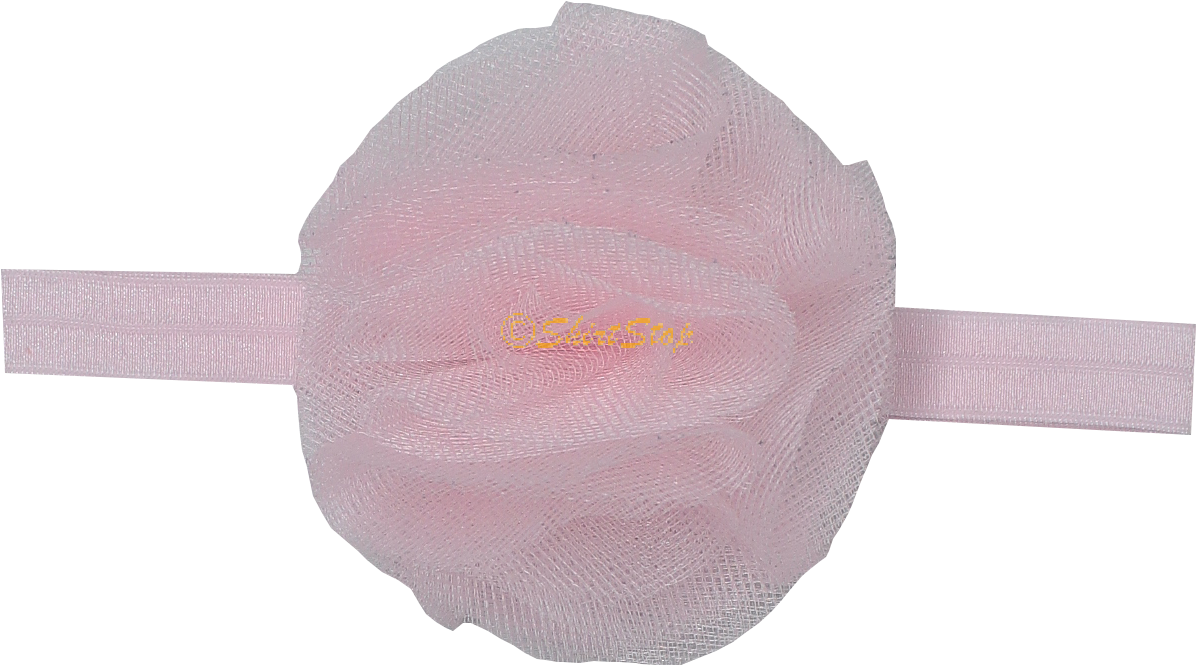 Riqki Baby Girls Folded Flower Headband - Headpiece Clipart (1205x674), Png Download