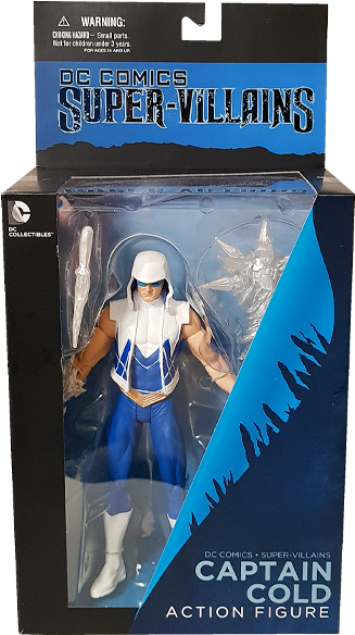 Captain Cold Action Figure - The New 52 Clipart (600x600), Png Download