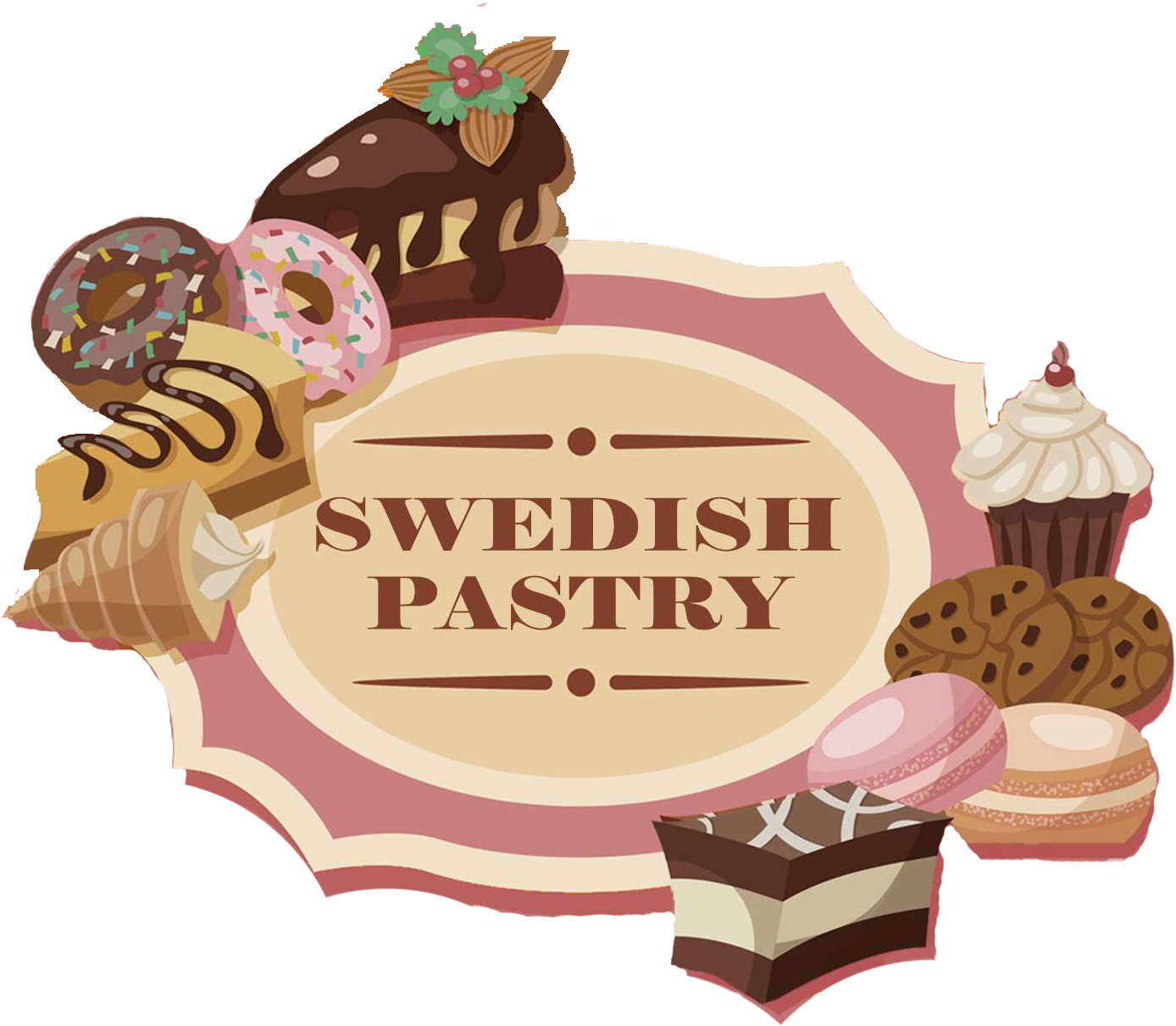 Birthday Cake Clipart (2480x1284), Png Download