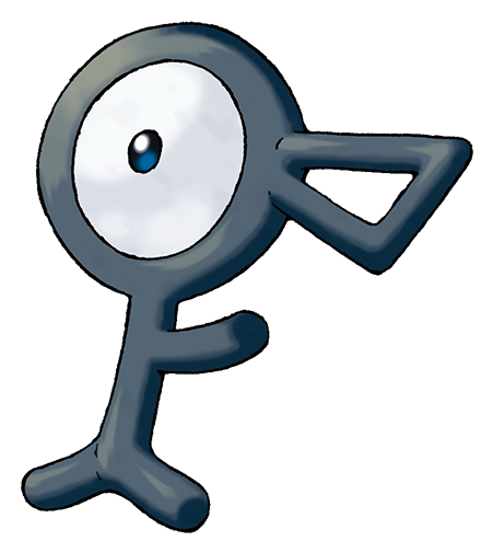 Pokemon Go Johto 201 Clipart (630x630), Png Download