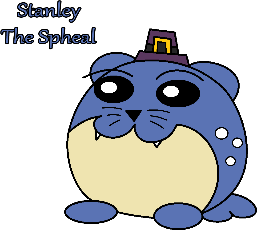 Stanley The Spheal - Cartoon Clipart (1172x1172), Png Download