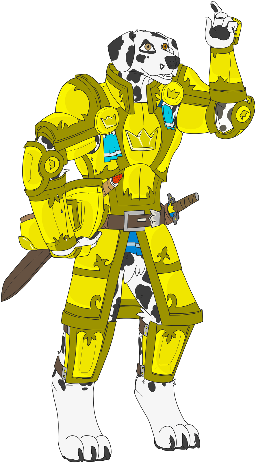 Rigby Spot - Karakter Robot Hewan Clipart (1157x1636), Png Download