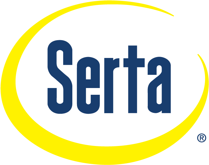 Mattress Brands - Serta Mattress Logo Clipart (698x557), Png Download