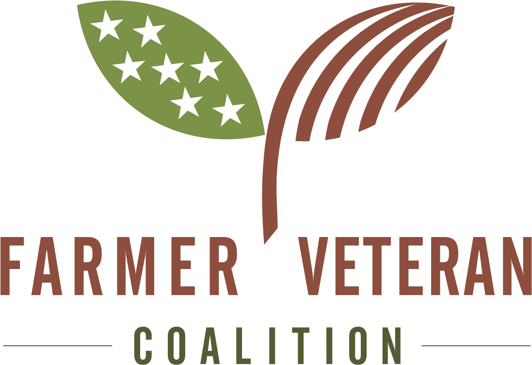 The Vermont Farmer Veteran Coalition - Farmer Veteran Coalition Logo Clipart (1124x801), Png Download