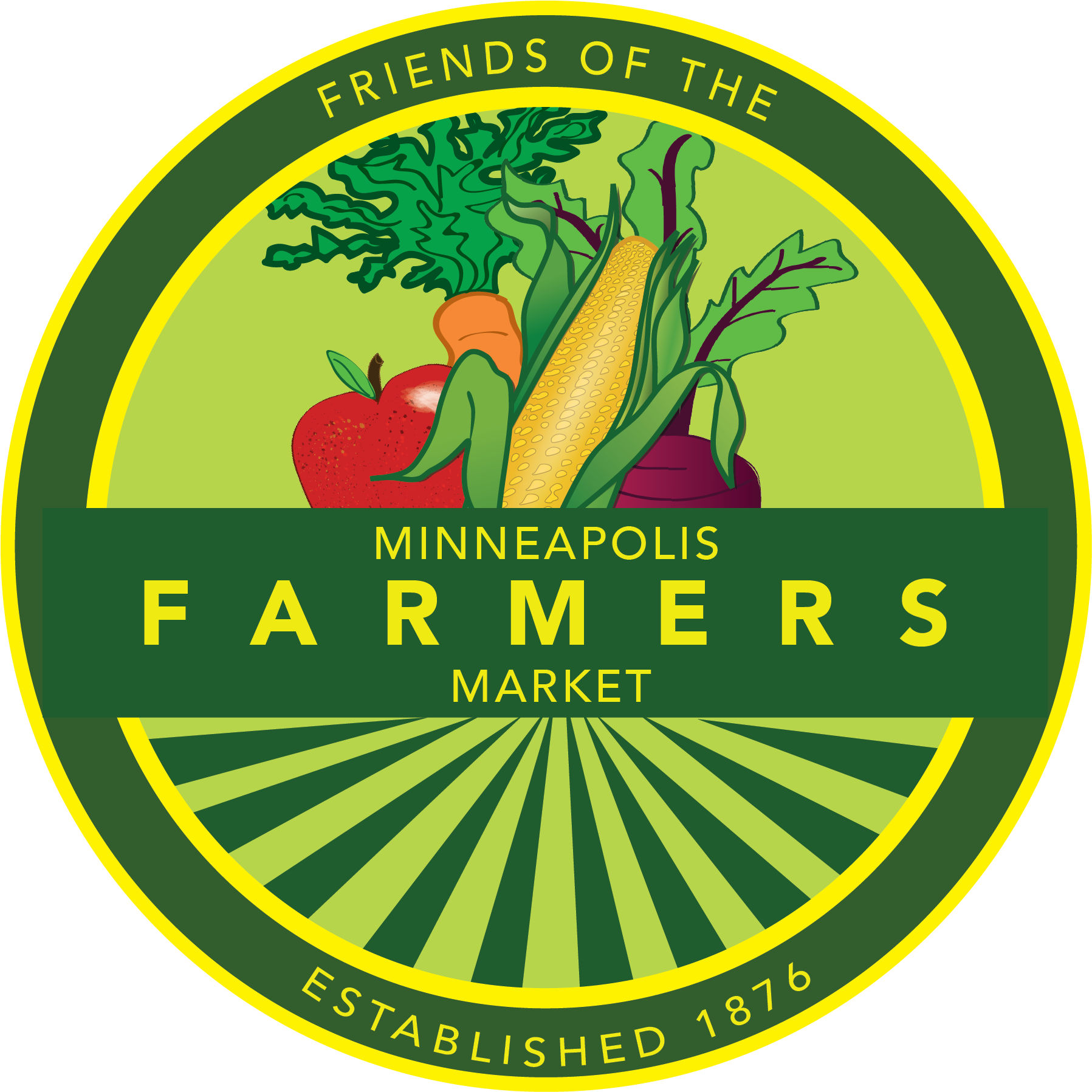 Supporting The Minneapolis Farmers Market - Label Clipart (2024x1832), Png Download