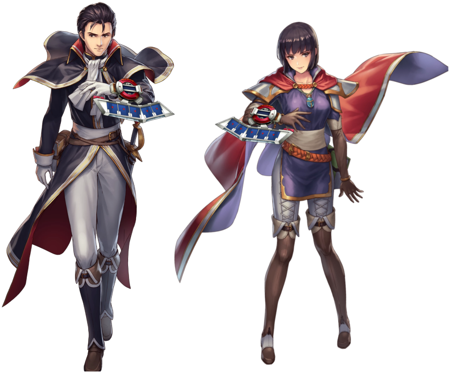 Dont @ Me About The Duel Disks I Tried Finding Transparents - Olwen Fire Emblem Heroes Clipart (1200x853), Png Download