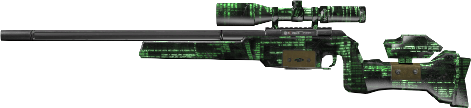 Sniper Rifle Clipart (1000x500), Png Download
