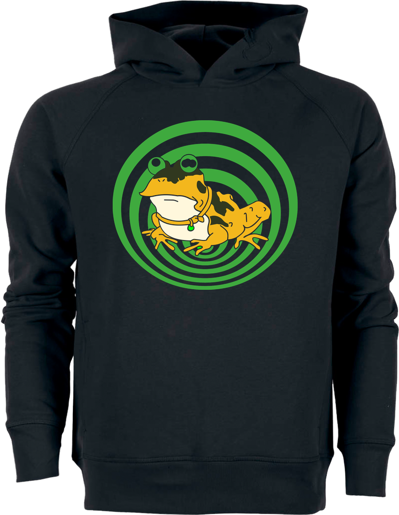 Hypnotoad Sweatshirt Stanley Hoodie Black Clipart (1044x1044), Png Download