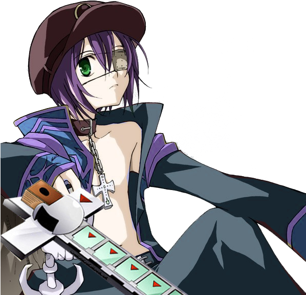 "credits For The Duel Disk Goes To Chronoscrowler" - Boy Anime With Cap Clipart (597x600), Png Download