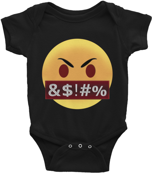 Emoji &$ - Infant Bodysuit Clipart (600x600), Png Download