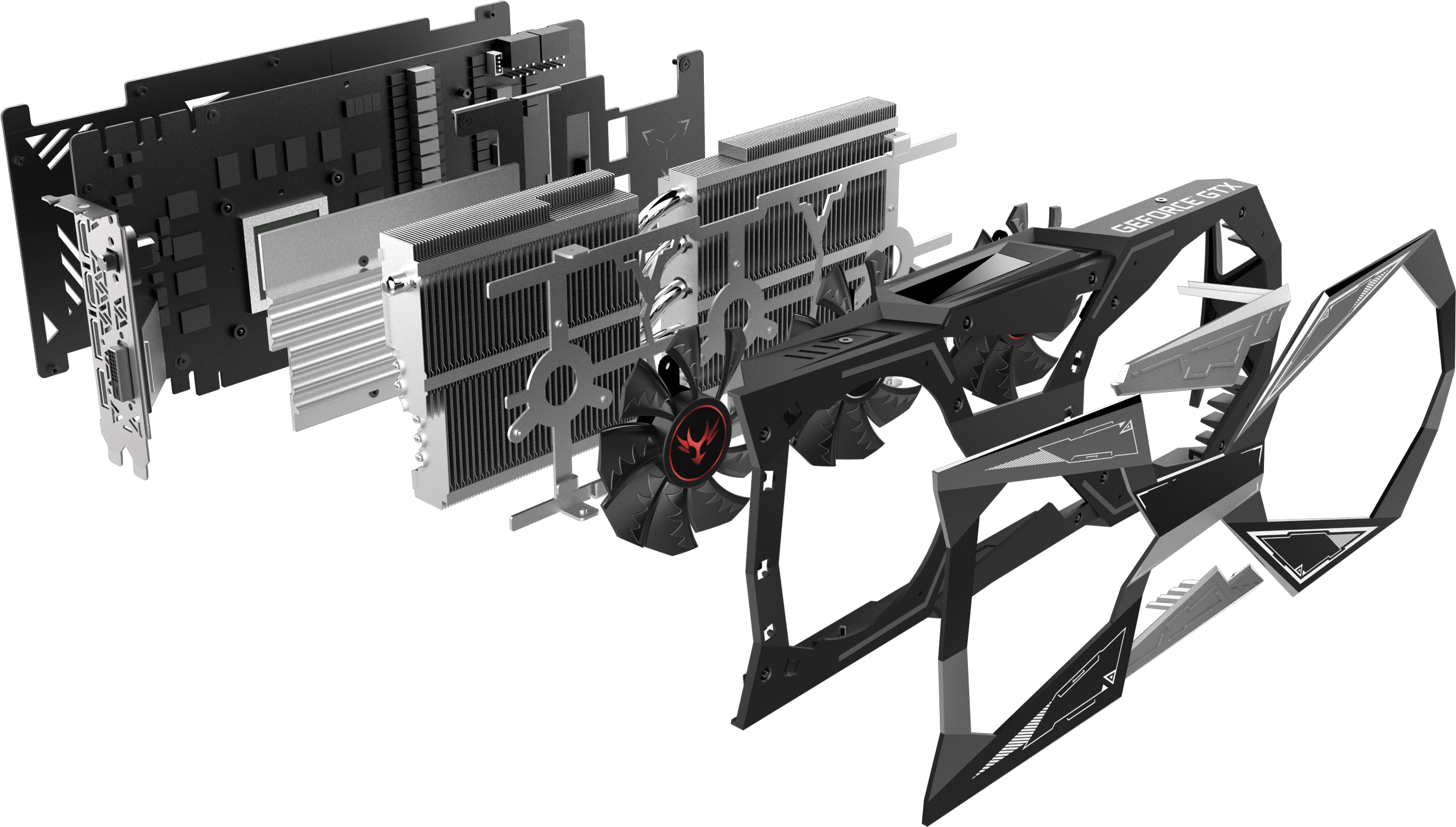 Colorful Igame Gtx 1080 Ti Vulcan X Oc 11gb Gddr5x - Computer Network Clipart (3780x2127), Png Download