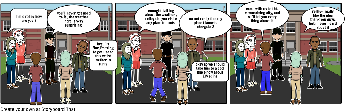 Meeting - Comics Clipart (1164x385), Png Download