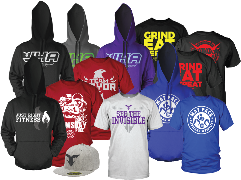 Inspired Graphic & Sports Apparel That Represents Your - Hoodie Clipart (800x660), Png Download