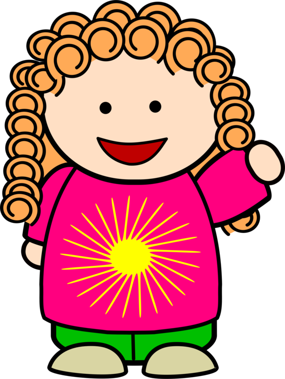 Computer Icons Drawing Download Emoticon Pile Of Poo - Red Haired Girl Clipart - Png Download (564x750), Png Download