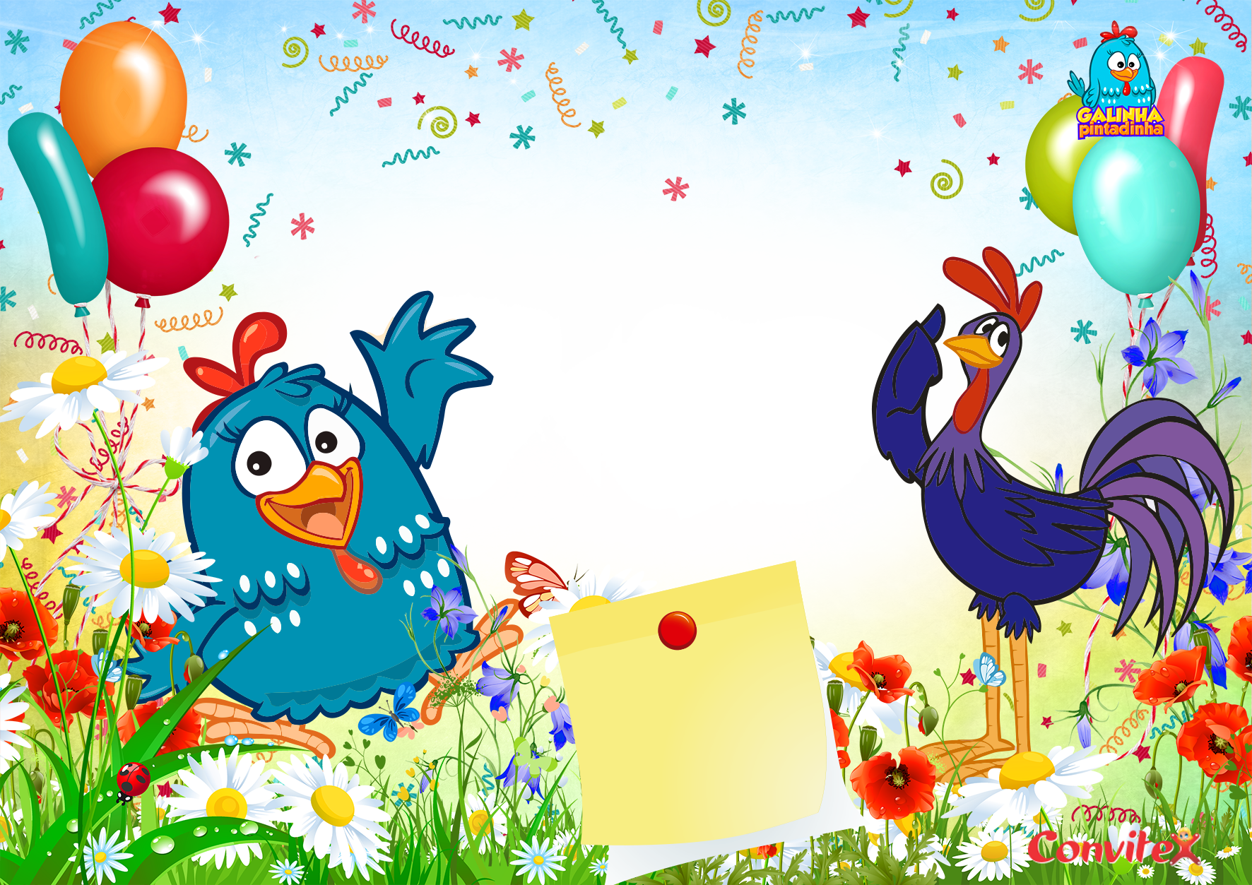 Wordpr - Galinha Pintadinha Clipart (1772x1253), Png Download